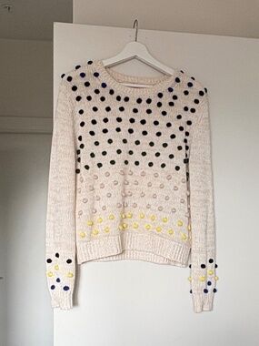 Beautiful cotton sweater from Moth at Anthropologie L